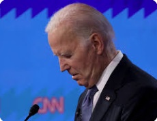 Biden at the June 2024 debate
